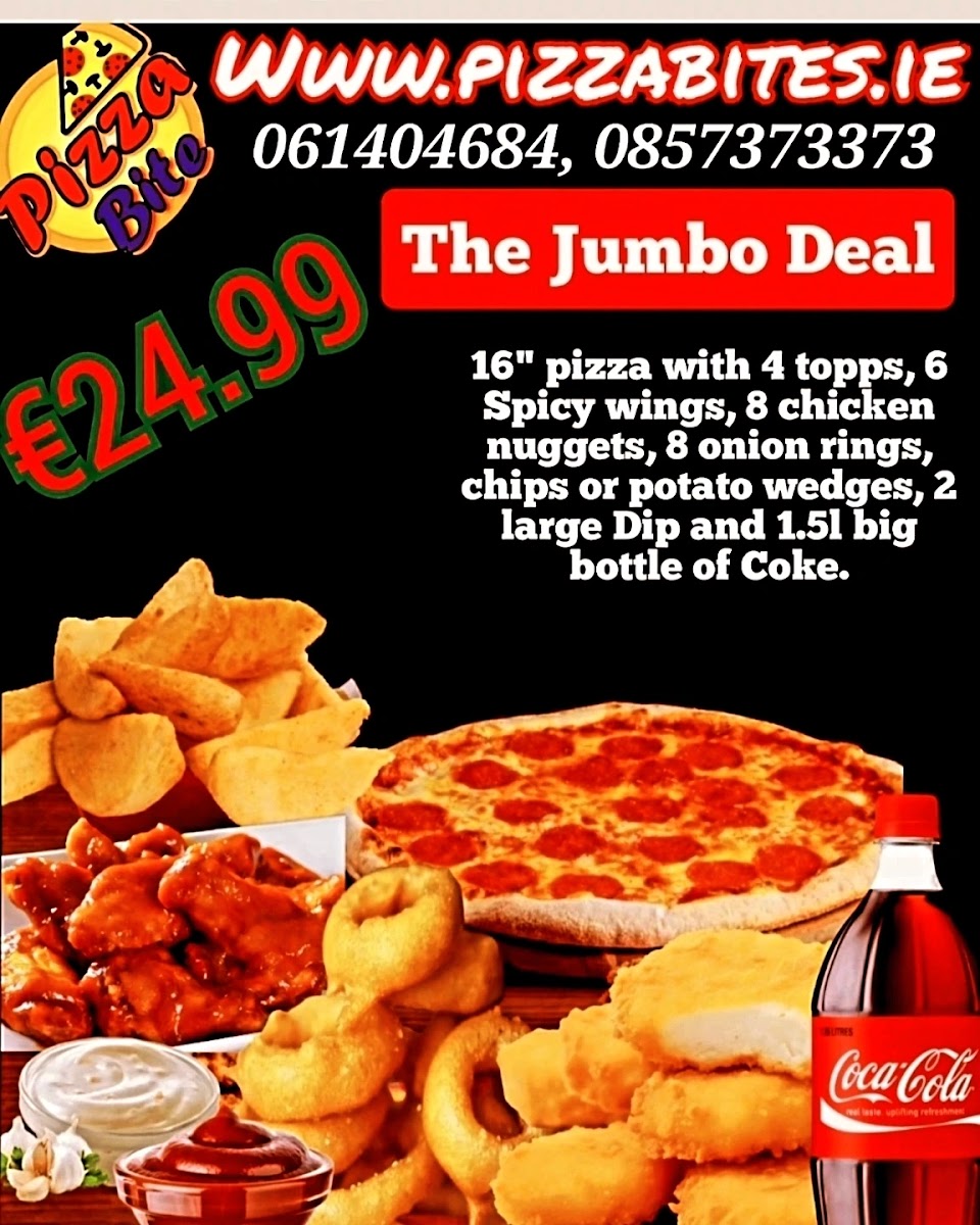 Menu Pizza Bites Limerick-1