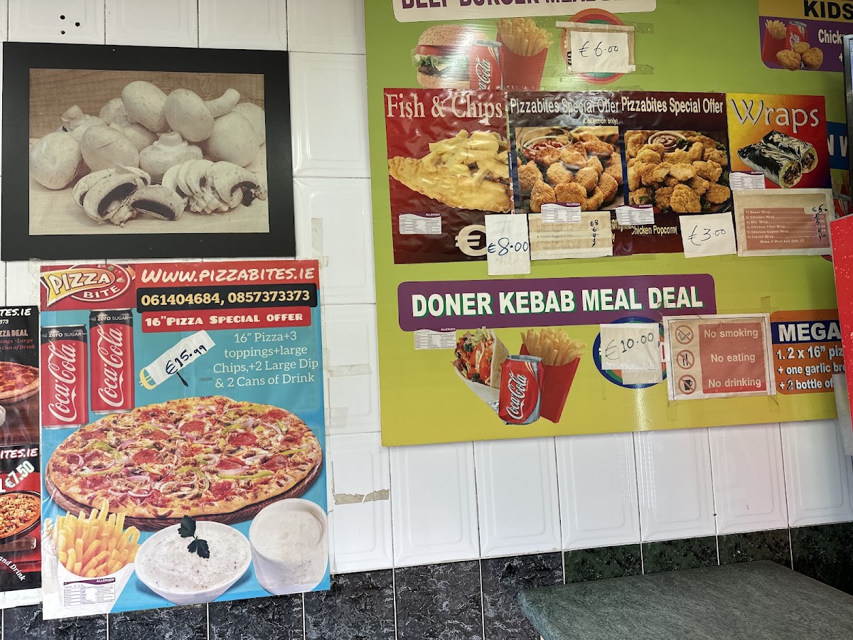 Menu Pizza Bites Limerick-4