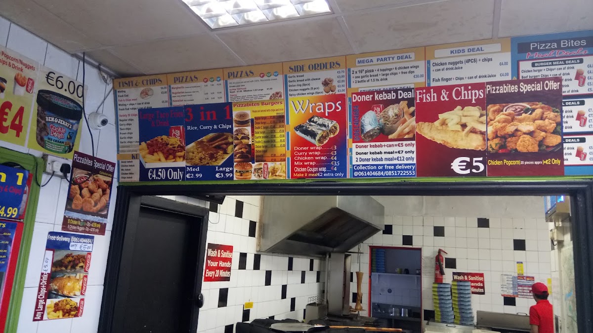 Menu Pizza Bites Limerick-5