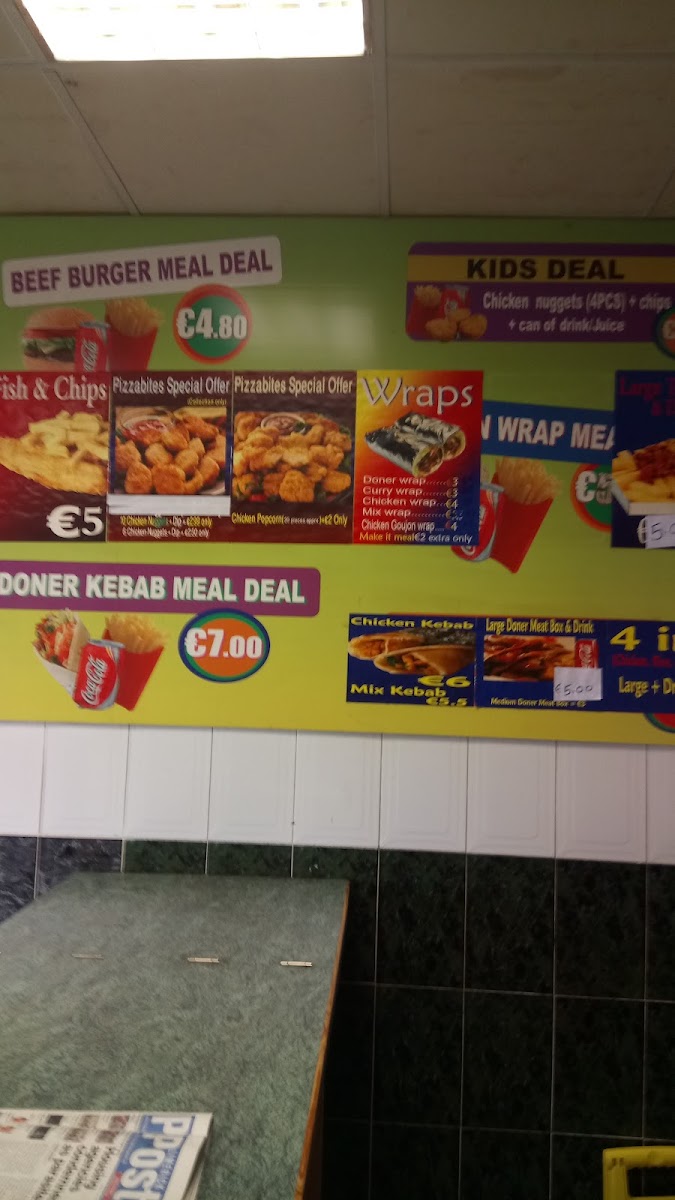 Menu Pizza Bites Limerick-6